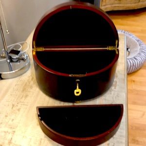 Bombay Mahogany cherry jewelry Box